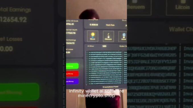 Crypto Wallet Miner 2026— AI Wallet Recovery Software v2 by minecrypto.shop