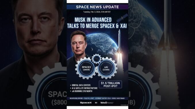 Elon Musk Wants To MERGE XAI and SPACEX #automobile #crypto #cryptotrading #cryptocurrency #podcast