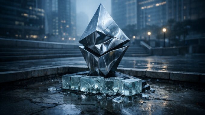 Ethereum ETF holders suffer $5B losses as market slide continues