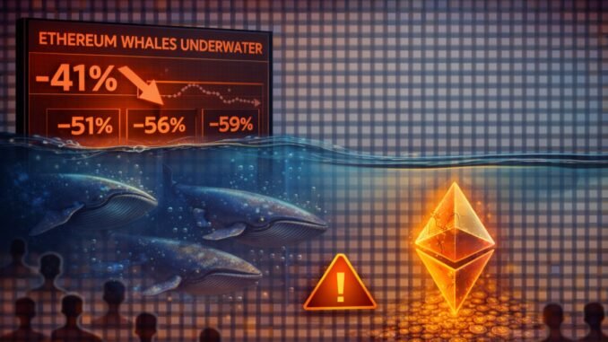 Every Ethereum Whale Cohort Now Underwater: ETH Capitulation Marking The Every Ethereum Whale Cohort Now Underwater: ETH Capitulation Marking The Final Bottom?