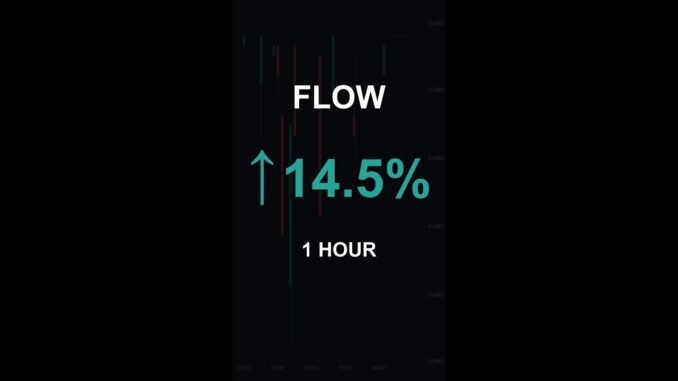 FLOW is up 14.5% in 1 hour!⚡February 13, 2026 | #crypto #altcoins #shorts