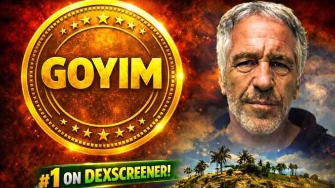 GOYIM: This Coin Is Exploding After the Epstein Files… #1 on Dexscreener