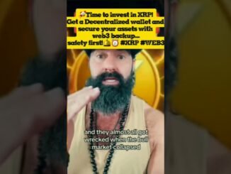 🚀Get a Decentralized wallet and secure your assets with web3 backup...safety first!🛎⏰ #XRP #WEB3