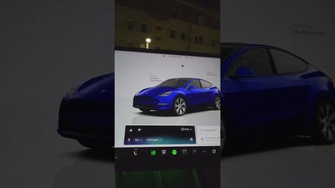 Grok im Tesla in Deutschland  #automobile #modely #trucker #wissenswert #tesla