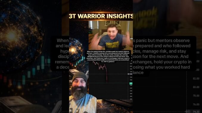 He witnessed solana dump low while being LIVE #news #solana #crypto #xrp #cryptomarket #blockchain