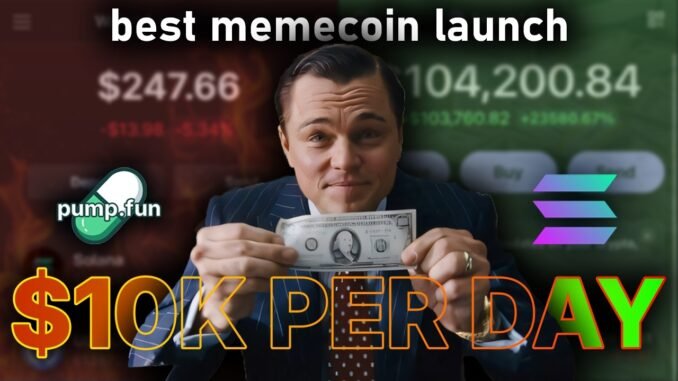 How I Made $1,000 in 15 Minutes Launching a Pump.fun Memecoin