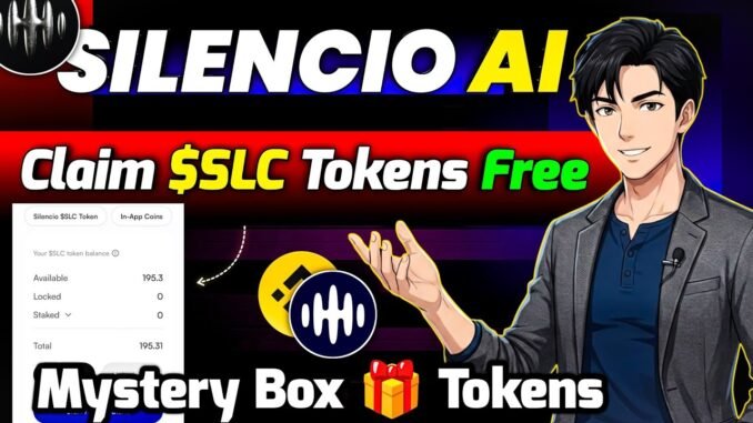 How To Withdraw Silencio AI Coins | Unlock Monthly Mystery Box Tokens | $SLC Coins Withdrawal