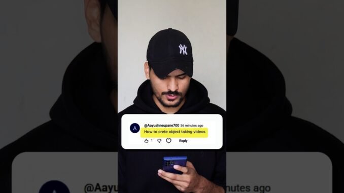 How to Create Object Talking Video Free