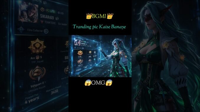 How to Make BGMI Trending Profile Picture with ChatGPT 🤯🔥#shorts #bgmi