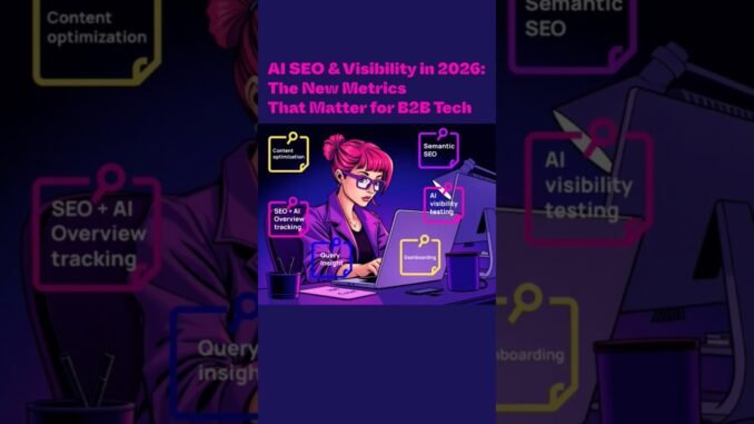 How to Measure AI SEO Visibility (B2B Tech Guide) #b2bmarketing #cmimmio #aiseo