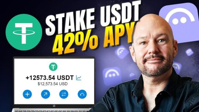 How to Tether USD Coin on AAVE 🚀 Earn Up to 42% APY