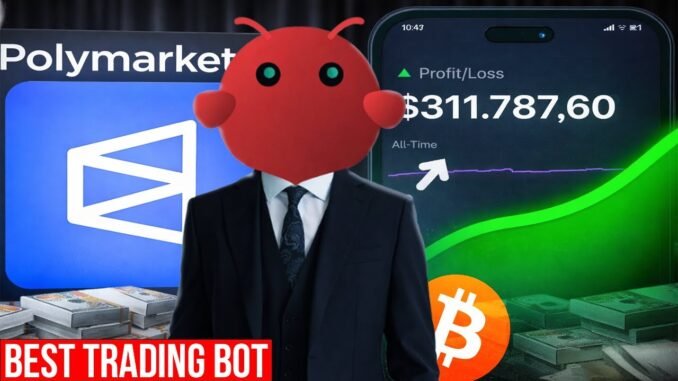 I built a trading bot using "Clawdbot" 2000% Profit! best polymarket trading bot!