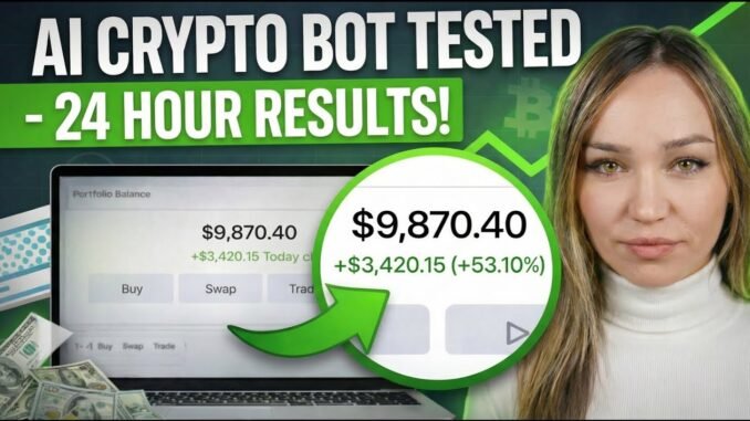 I tried AI Trading Bot for 7 Days, Here's How You Can Copy Me | $2,580 in 24 Hours | Crypto Trading