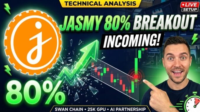 JASMY 80% BREAKOUT INCOMING | Technical Analysis + AI Partnership News (JASMY Price Prediction 2025)