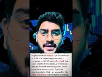 Jeffrey Epstein और Crypto का कनेक्शन | के Coinbase, Bitcoin और MIT का सच | #crypto  #shorts