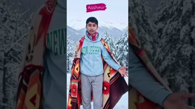 ✨ Kashmir जैसा खूबसूरत सपना 😍 | Grok AI से बना Amazing Vlog! #Kashmir #AIvlog #Shorts #ViralShorts