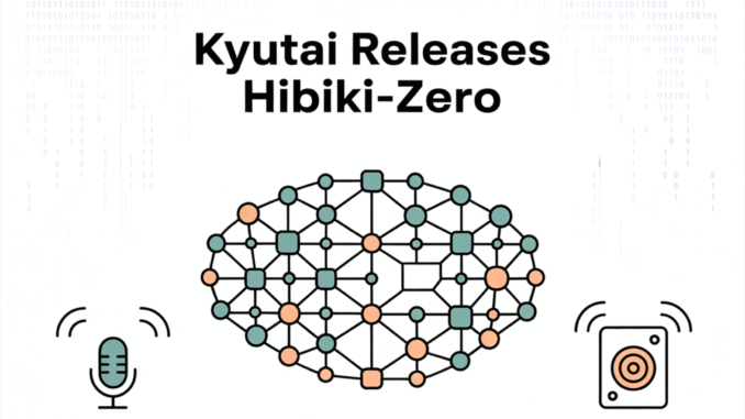 Kyutai Releases Hibiki-Zero: A3B Parameter Simultaneous Speech-to-Speech Translation Model Using Kyutai Releases Hibiki-Zero: A3B Parameter Simultaneous Speech-to-Speech Translation Model Using GRPO Reinforcement Learning Without Any Word-Level Aligned Data