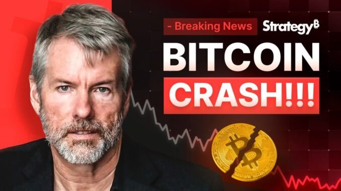 LIVE: Michael Saylor Reveals the Truth Behind the Bitcoin Crash | BTC & MSTR Breakdown