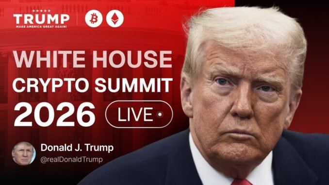 LIVE: Trump Tariffs Overturned & Crypto Reacts — White House Summit 2026 | BTC Next Move?