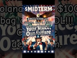 $MIDTERM on Solana. Get ready for the 2026 US midterm elections! #cryptocurrency #midterms2026
