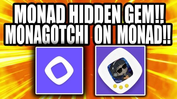MONAD Hidden Crypto Gem! Monagotchi AI Microcap On Monad!