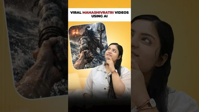 Mahashivratri AI Video Editing Tutorial For Beginners Make Trending Fast #TrendingAI #MahadevStatus
