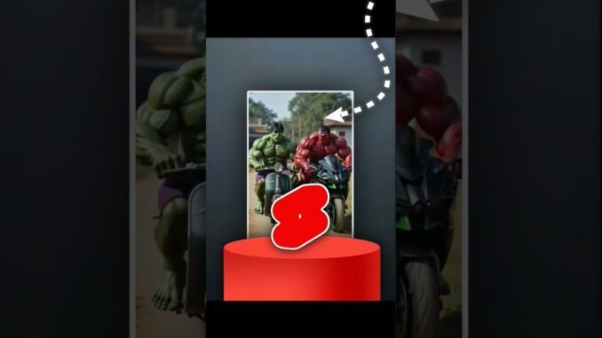 Make Epic Hulk AI Videos Easily – Step by Step Tutorial!”#hulkstory