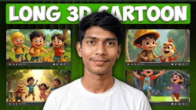 Make Full 3D Cartoon Movies With AI (Beginner to Pro Guide 2026)
