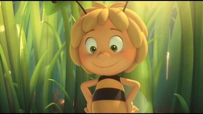 Maya The Bee Movie Grass Angel Clip 4x Tempo and Grok AI