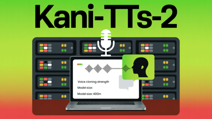 Meet 'Kani-TTS-2': A 400M Param Open Source Text-to-Speech Model that Meet 'Kani-TTS-2': A 400M Param Open Source Text-to-Speech Model that Runs in 3GB VRAM with Voice Cloning Support