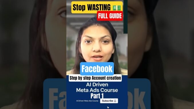 Meta Ads Beginner Setup 🚀 Facebook Ads Account Creation (AI Era 2026)