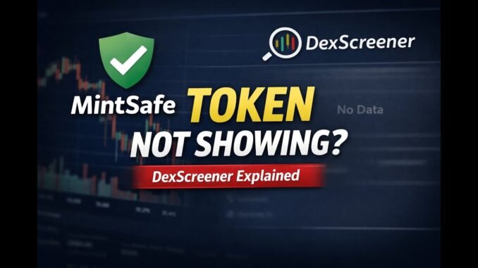 MintSafe Transparency Update: Why Your Token Didn’t Show on DexScreenerVideo Project 5