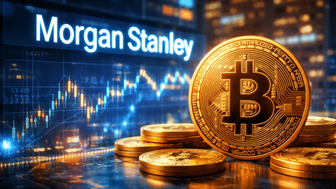 Morgan Stanley Confirms Bitcoin Push: Trading, Yield, Custody