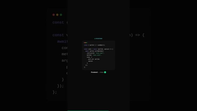 NEAR with AI built in 60 seconds  #blockchaindeveloper #chatgpt #ai #crypto