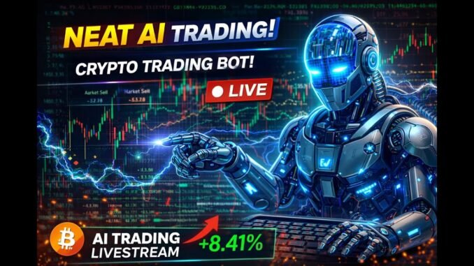 NEAT AI Crypto Trading Bot Bitcoin Live Stream