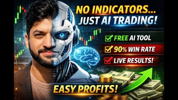 No Indicator, No Guessing ❌ Just AI Trading | 90% Win Rate Signals | Works in Crypto & Forex Market
