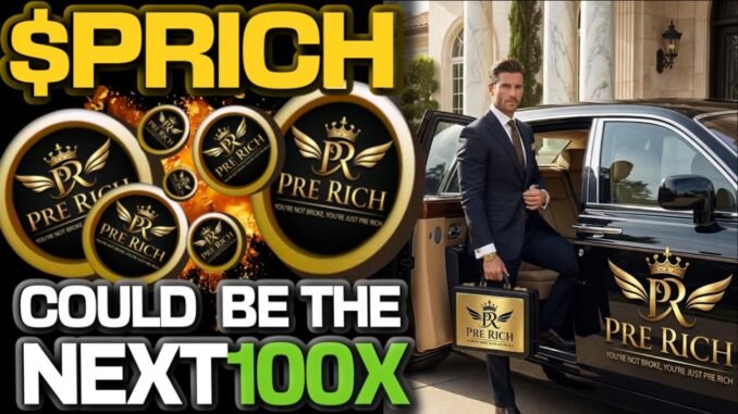 $PRICH COIN ON SOLANA COULD BE THE NEXT 100X OPPORTUNITY!!!
