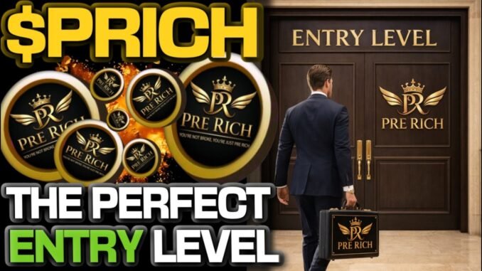 $PRICH COIN ON SOLANA IS AT A PERFECT ENTRY POSITION!!!