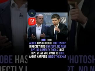 Photoshop Is Now Inside ChatGPT… This Changes Everything