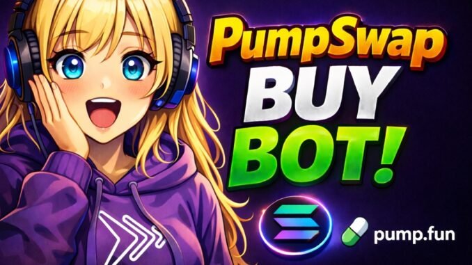 PumpSwap Buy Bot: Trend Your Token on DexScreener in Minutes