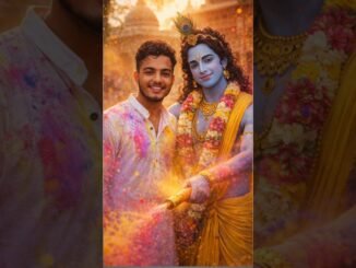 Radha Krishna Holi AI Photo Editing | Mobile Se Kaise Banaye (ChatGPT Tutorial) #radha #editing