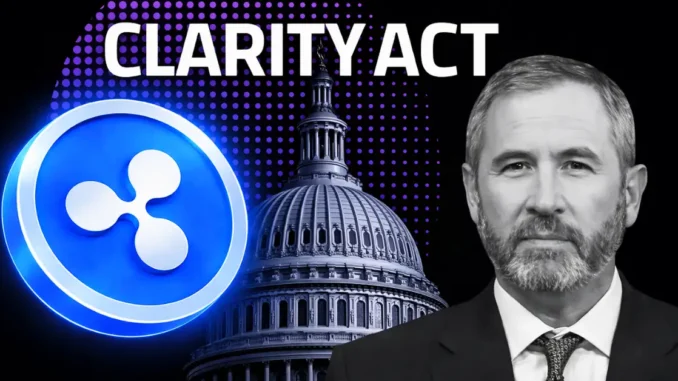 Ripple CEO Says Clarity Act Has 90% Chance of Passing Coinpedia - Fintech & Cryptocurreny News Media