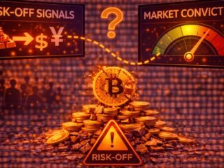 Risk-Off Signals Dominate As Bitcoin Tests Market Conviction – Details