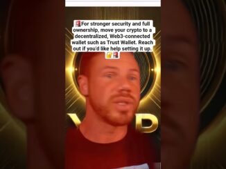 STOP Using Exchanges — Move to a Web3 Wallet Now 🔐 #cryptosecurity #digitalassets #decentralizing