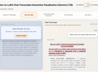 Sakana AI Introduces Doc-to-LoRA and Text-to-LoRA: Hypernetworks that Instantly Internalize Long Contexts and Adapt LLMs via Zero-Shot Natural Language