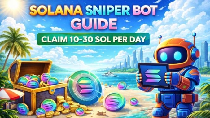 Solana Sniper Bot Tutorial 2026: Buy Meme Coins Early, Auto-Trade, and Snipe New Tokens Fast