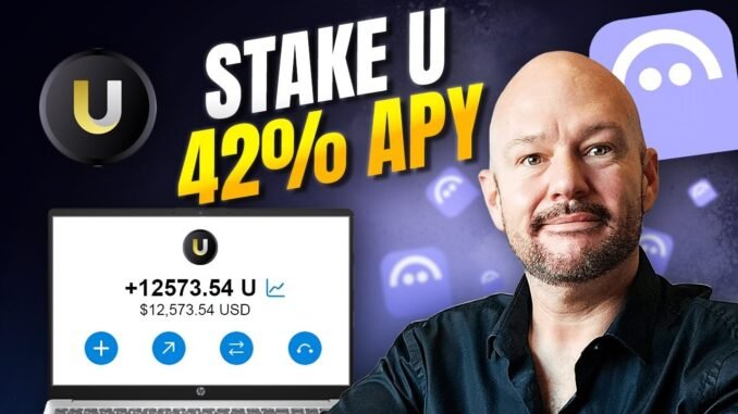 Stake U Coin on AAVE for Massive Rewards 🚀 42% APY Guide