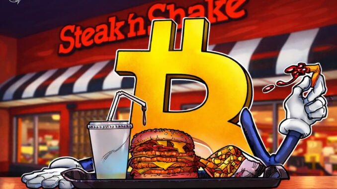 Steak 'n Shake says Bitcoin Push Sent Sales “Dramatically” Higher