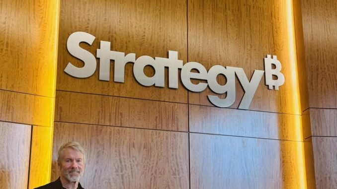 Strategy’s Bitcoin Cost Basis In Focus As Price Hovers Around Bitcoin