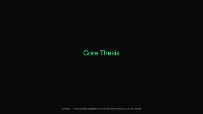 TOWEL — Pump.fun Hackathon Application | AI Conviction Intelligence